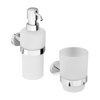 Набор Стакан AM.PM Sense A7434300 + Дозатор A7436900 Набор Стакан AM.PM Sense A7434300 + Дозатор A7436900