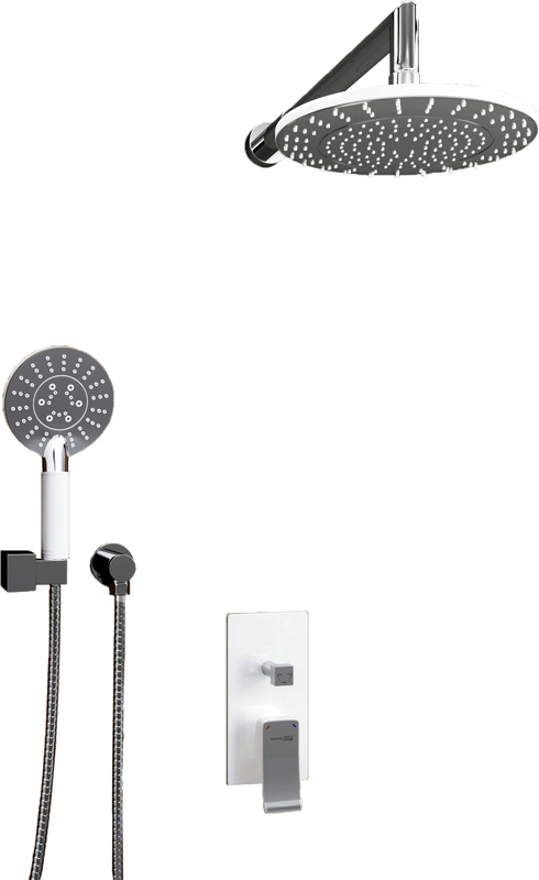 Душевой комплект Wasserkraft A16067WHITE