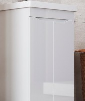 Тумба с раковиной Vigo Grani 75 напольная, 2 дверцы, белая