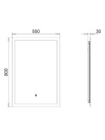 Мебель для ванной комнаты Comforty Асти 60П подвесная, светлый бетон