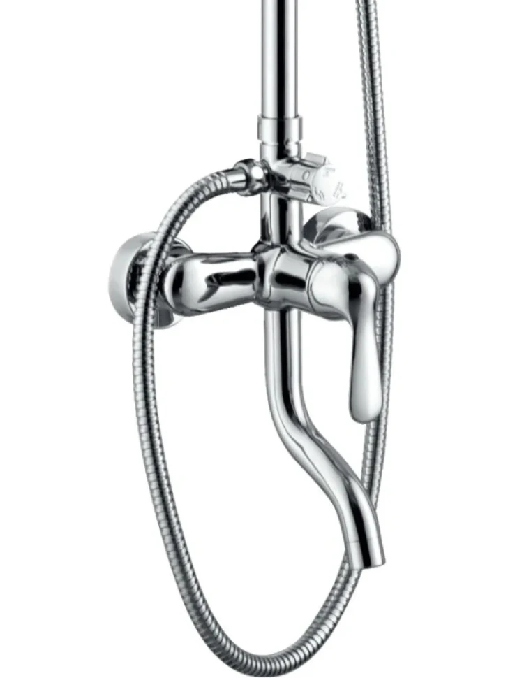 Душевая стойка Haiba HB2405 хром