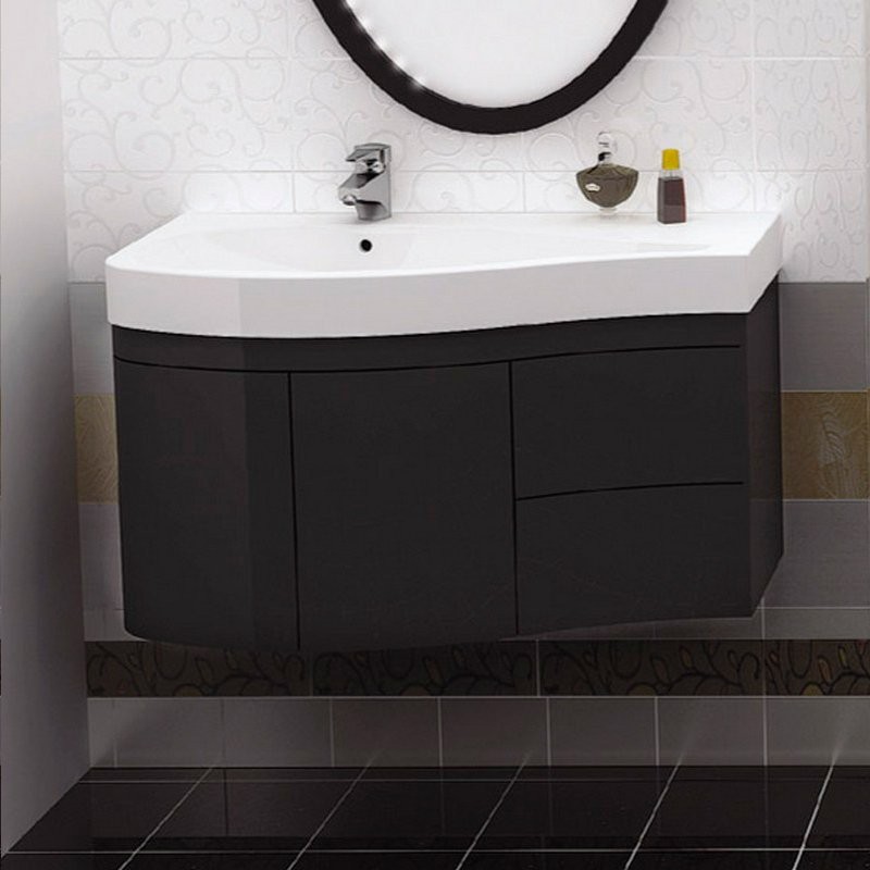 Мебельная раковина Aquanet Сопрано 95 L