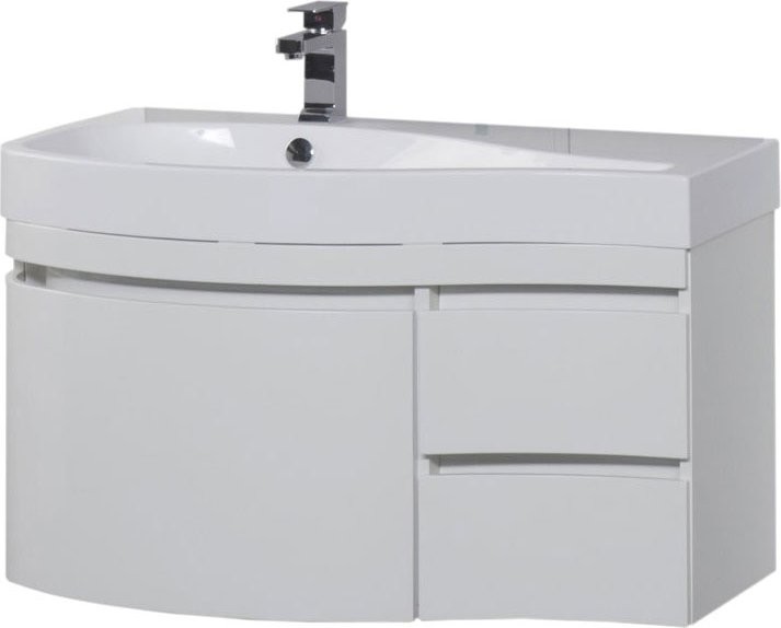 Мебельная раковина Aquanet Сопрано 95 L