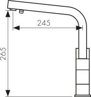 Смеситель для кухни Kaiser Sonat 34044 хром Смеситель для кухни Kaiser Sonat 34044 хром