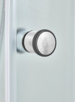 Душевая кабина DTO D D102L профиль хром, стекло матовое