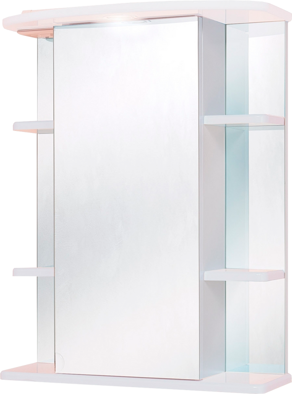 Зеркало-шкаф Onika Глория R 55 с подсветкой