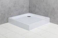 Поддон для душа BelBagno Tray 90х90 с сифоном