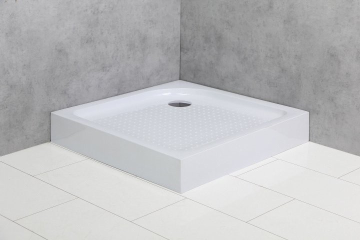 Поддон для душа BelBagno Tray 90х90 с сифоном