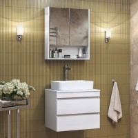 Мебель для ванной комнаты Vigo Urban 70 подвесная, белая, раковина Urban 50