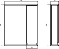 Зеркало ASB-Mebel Марко 10716 60
