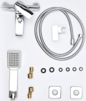 Смеситель для ванны с душем AQUAme Prato AQMP6122 хром