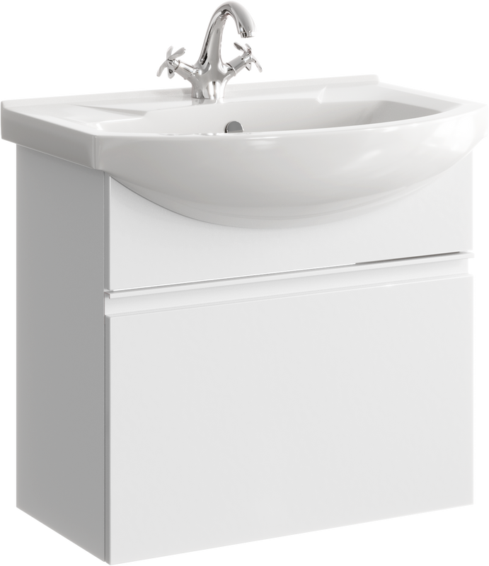 Мебель для ванной комнаты Aqwella Rodos 65 белая