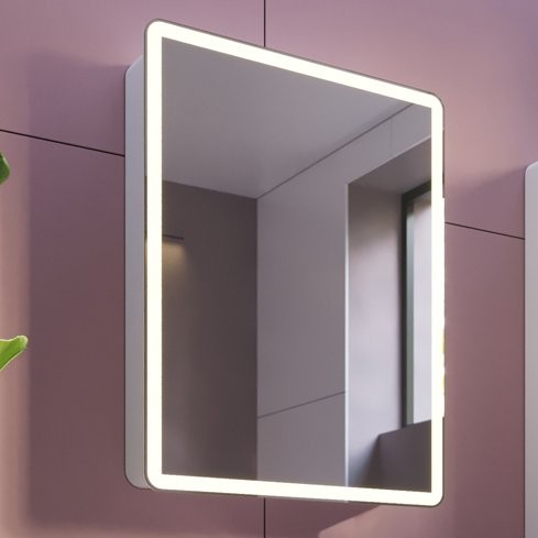 Зеркало-шкаф Dreja Point 60 c подсветкой