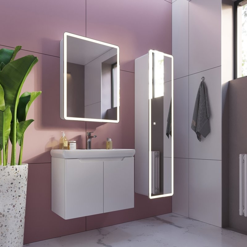 Зеркало-шкаф Dreja Point 60 c подсветкой