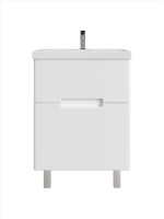 Мебель для ванной комнаты SanStar Ориана 60 напольная, раковина Cersanit Moduo 60