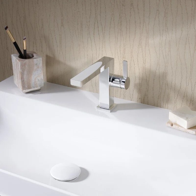 Смеситель для раковины Hansgrohe Tecturis E 110 Fine 73020000 хром