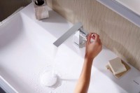 Смеситель для раковины Hansgrohe Tecturis E 110 Fine 73020000 хром
