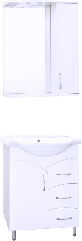 Мебель для ванной комнаты Style Line Эко Стандарт №22 65 белая