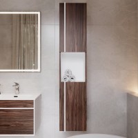 Мебель для ванной комнаты STWORKI Вестервик 120 орех каньон