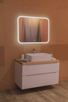 Зеркало Mixline Стив-2 91,5х68,5 с подсветкой и подогревом