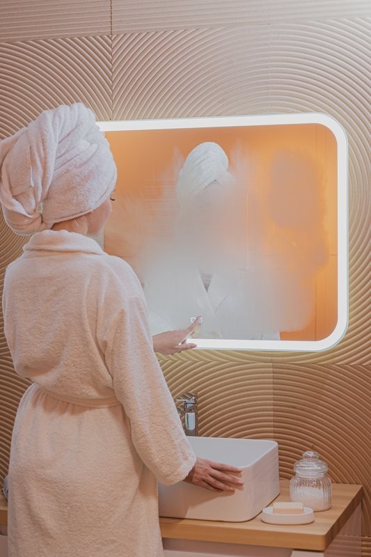 Зеркало Mixline Стив-2 91,5х68,5 с подсветкой и подогревом