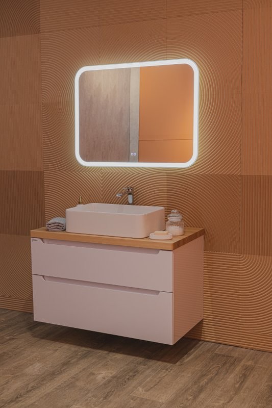 Зеркало Mixline Стив-2 91,5х68,5 с подсветкой и подогревом