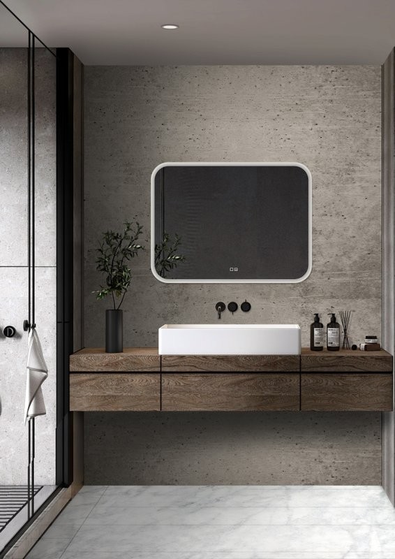 Зеркало Mixline Стив-2 91,5х68,5 с подсветкой и подогревом