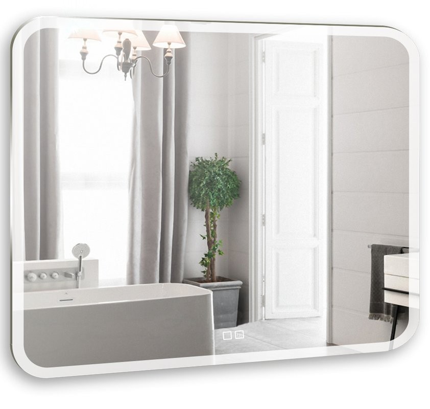 Зеркало Mixline Стив-2 91,5х68,5 с подсветкой и подогревом