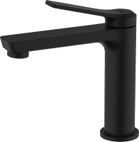 Смеситель для раковины IDDIS Parker PARBL00i01 матовый черный