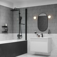 Смеситель для раковины IDDIS Parker PARBL00i01 матовый черный
