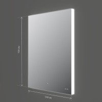 Зеркало AM.PM X-Joy 55 с подсветкой светодиодной