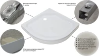 Поддон для душа Triton ПД6 100х100