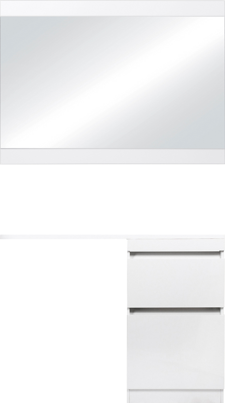 Мебель для ванной комнаты Style Line Даллас 110 Люкс Plus напольная, белая R