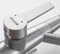 Смеситель для кухни Shevanik S968L с гибким изливом, сатин