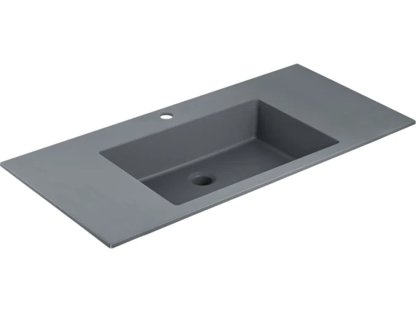 Мебельная раковина Vincea VCB-13100G 100 см, серая