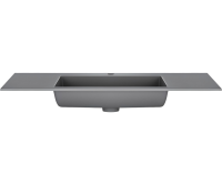 Мебельная раковина Vincea VCB-13100G 100 см, серая