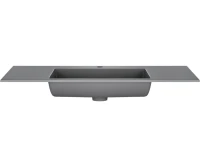 Мебельная раковина Vincea VCB-13100G 100 см, серая