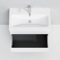 Мебель для ванной комнаты AM.PM Gem S 75 напольная, зеркало STWORKI Монтре