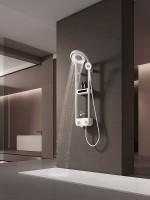 Душевая стойка AQUAme AQM8004W белая