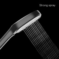 Душевая лейка Milardo Ideal Spa ILS3FB0M18 матовая черная