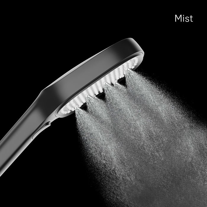 Душевая лейка Milardo Ideal Spa ILS3FB0M18 матовая черная