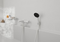 Смеситель для ванны с душем Hansgrohe Tecturis E 73420700 матовый белый