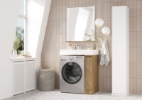Тумба с раковиной AQUATON Лондри 20 дуб кантри