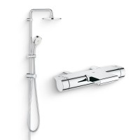 Душевой комплект Термостат Grohe Grohtherm 2000 New 34174001 + Стойка New Tempesta Cosmopolitan 27394002