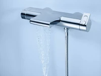Душевой комплект Термостат Grohe Grohtherm 2000 New 34174001 + Стойка New Tempesta Cosmopolitan 27394002