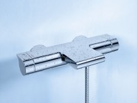 Душевой комплект Термостат Grohe Grohtherm 2000 New 34174001 + Стойка New Tempesta Cosmopolitan 27394002