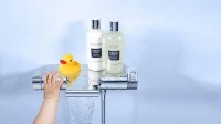 Душевой комплект Термостат Grohe Grohtherm 2000 New 34174001 + Стойка New Tempesta Cosmopolitan 27394002