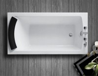 Акриловая ванна Royal Bath Vienna RB 953200 140x70 см, пристенная, белая, на ножках