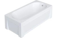 Акриловая ванна Alex Baitler Baikal 190x80 см, встраиваемая, белая, с каркасом
