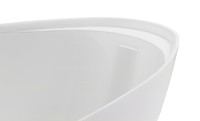 Ванна из искусственного камня Астра-Форм Исида 170x80 см, отдельностоящая, белая, овальная